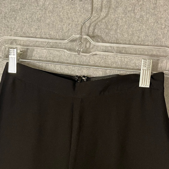 Michael Costello x REVOLVE Irina Pant Wide Leg High Waist Black Chiffon Lined XS - Picture 4 of 13